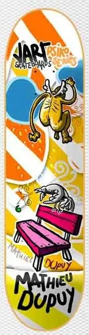 Jart Psiko Dupuy deck in the Jart 2006 Winter