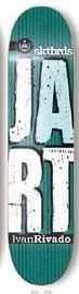 Jart Rivado Corporate (Teal) deck in the Jart 2010