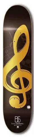 Jart Note and Music (Gold Clef) deck in the Jart 2011