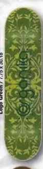 Organika Logo Green deck in the KAYO Corp 2003