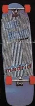 Madrid Long Board 36" deck in the Madrid 1985