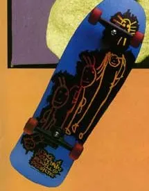Powell Peralta Mountain (Mini) deck in the R.a.D December 1989 (adverts)