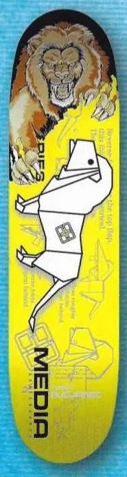 Media Origami Budjanec deck in the Media 2001 Spring