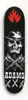 Six Gun Adams Triple X deck in the Monster Skate 2002 Holiday