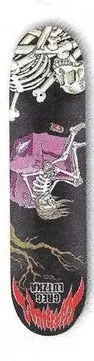 Illenium Lutzka Hesh Life deck in the Monster Skate 2002 Holiday