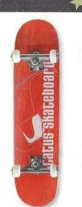 Status Logo deck in the Monster Skate 2002 Spring