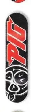 Pig Pig Bolt deck in the Monster Skate 2002 Spring