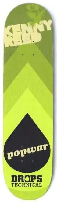 Popwar Reed Drops Technical deck in the Popwar 2003 Fall
