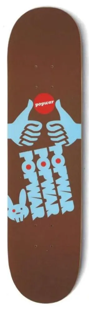 Popwar Thumbs Up deck in the Popwar 2003 Summer