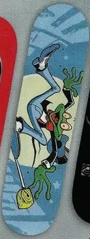 Powell Peralta M.C. Uptown deck in the Powell 1997 Spring Catalog