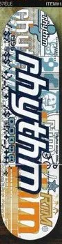 Rhythm Typo Logo deck in the Rhythm 1996 Summer Catalog