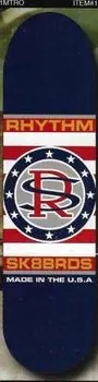 Rhythm R.S. Logo deck in the Rhythm 1996 Summer Catalog
