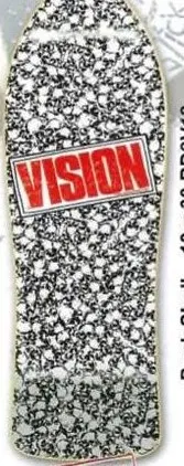 Vision Street Wear Punk Skull deck in the Select Distribution 2002 Spring