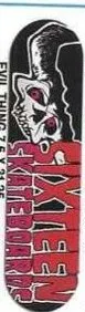 Sixteen Evil Thing deck in the Select Distribution 2002 Spring