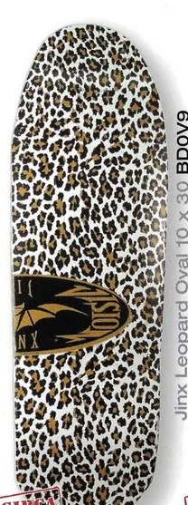 Vision Street Wear Jinx Leopard Oval deck in the Select Distribution 2002