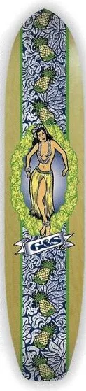 G&S Hula Girl deck in the Select Distribution 2002