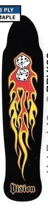 Vision Street Wear Hot Rod deck in the Select Distribution 2002