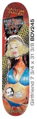 Vision Street Wear Girlfriend deck in the Select Distribution 2002