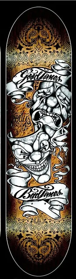Shorty's Masks deck in the Shorty's Catalog 2005 Holiday