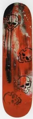 Sk8 On The Wall Fallen Souls I deck in the Sk8 On The Wall