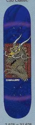 Brigade Caballero Classic deck in the Skate One 2000 Fall Catalog