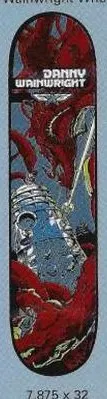 Brigade Wainwright Who deck in the Skate One 2000 Fall Catalog