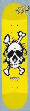Powell Peralta Skull & Bones deck in the Skate One 2000 Fall Catalog