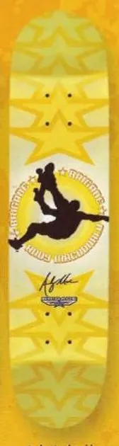 Brigade Macdonald Silhouette deck in the Skate One 2001 Summer Catalog