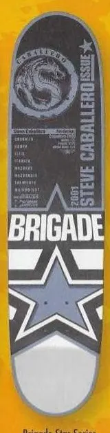 Brigade Star Series Caballero deck in the Skate One 2001 Summer Catalog