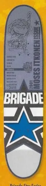 Brigade Star Series Itkonen deck in the Skate One 2001 Summer Catalog