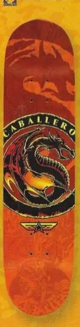 Brigade Caballero 2000 Dragon deck in the Skate One 2001 Summer Catalog