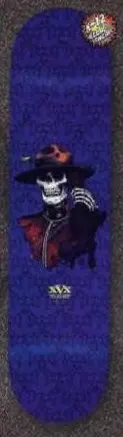 Powell Peralta Mountie Skull deck in the Skate One 2001 Summer Catalog