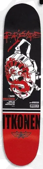 Brigade Itkonen Hockey Mask deck in the Skate One 2002 Spring