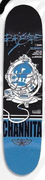 Brigade Channita Spotlight deck in the Skate One 2002 Spring