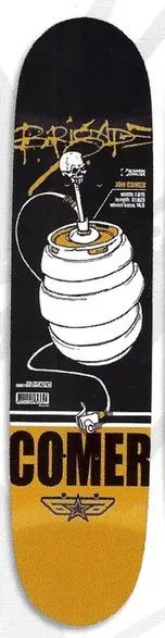 Brigade Comer Keg deck in the Skate One 2002 Spring