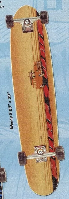 Surf One Woody deck in the Skate One 2002 Spring