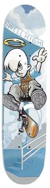 Powell Angel Boy Hardflip Angel deck in the Skate One 2002 Spring