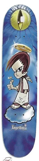 Powell Angel Boy Troll Angel deck in the Skate One 2002 Spring
