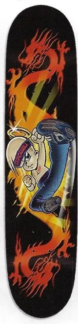 Powell Angel Boy Ninja Angel deck in the Skate One 2002 Spring