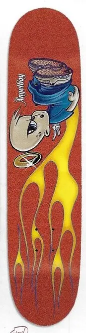 Powell Angel Boy Hot Seat Angel deck in the Skate One 2002 Spring