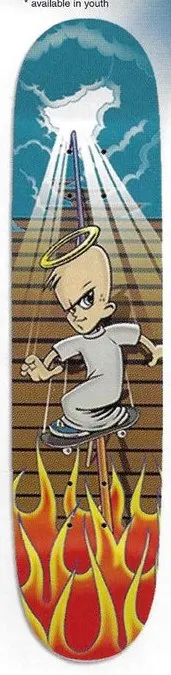 Powell Angel Boy Slider Angel deck in the Skate One 2002 Spring