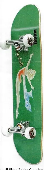 Powell Peralta Plane Series (Pin-up) Complete deck in the Skate One 2002 Spring