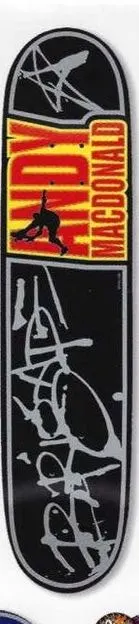 Powell Pro Macdonald Trademark deck in the Skate One 2002 Summer Catalog
