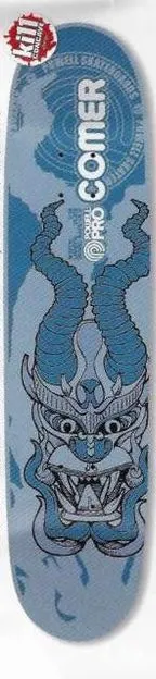 Powell Pro Comer Tribal Mask deck in the Skate One 2002 Summer Catalog