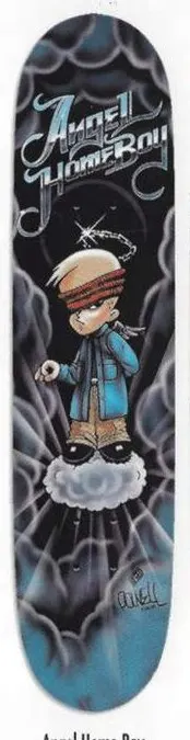 Angel Boy Angel Home Boy deck in the Skate One 2002 Summer Catalog