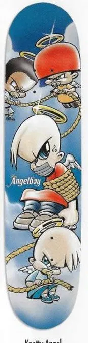 Angel Boy Knotty Angel deck in the Skate One 2002 Summer Catalog