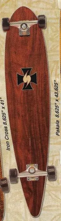 Surf One Iron Cross deck in the Skate One 2003 Spring Catalog