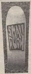 Small Room Box deck in the Skate Warehouse Daily Grind 1990 Winter