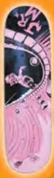 Skater Made Jr. Mint (Pink) deck in the Skater Made 2013 Catalog