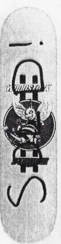 Woodstock Stinger deck in the Skaters Union Distribution 1996
